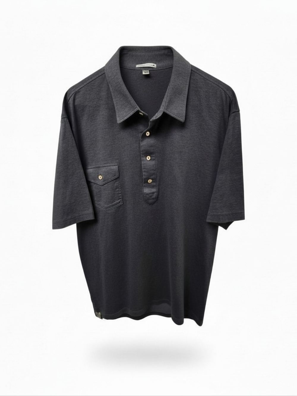 💎Peter Millar "Summer Comfort" Dark Charcoal Short-Sleeve Polo XL PRICE DROP!